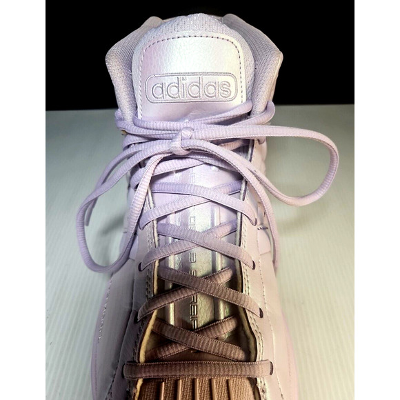 2020 Mens Adidas Pro Model 2G Purple Tint, Size 13 Rare Basketball floor sample - Picture 5 of 9